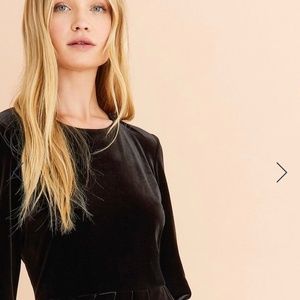 Brand NEW Brooks Brothers Velour Dress